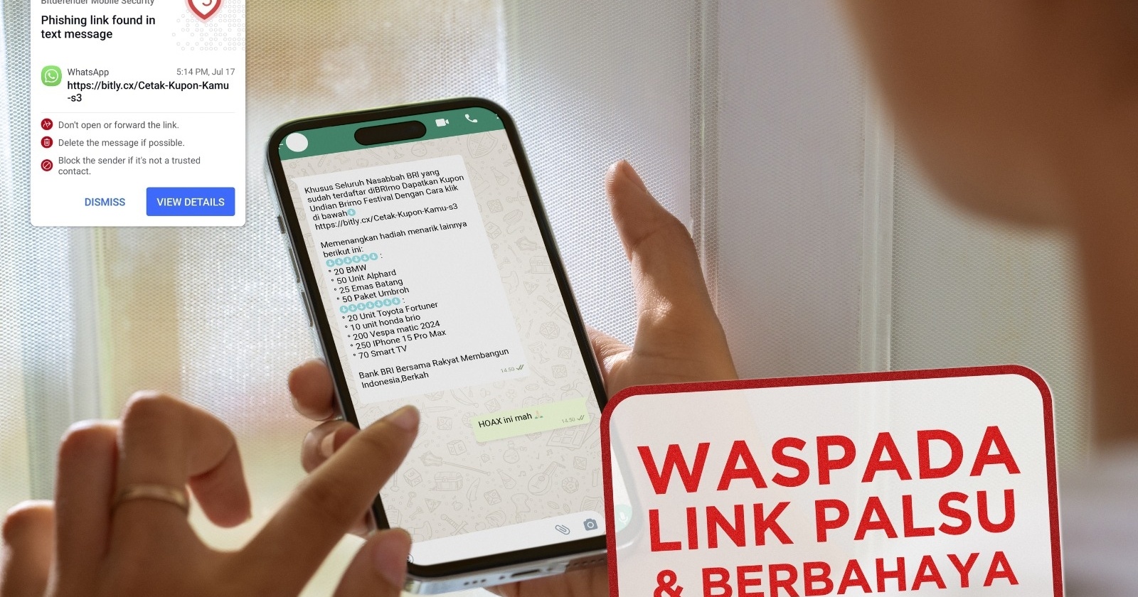 Modus Phishing Tiru Web Asli, BRI Perketat Edukasi Keamanan Digital bagi Nasabah