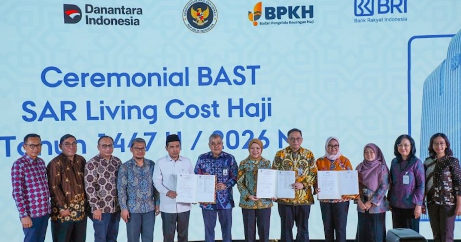 BRI Dipercaya Jadi Bank Penyalur Biaya Hidup Jamaah Haji 2026