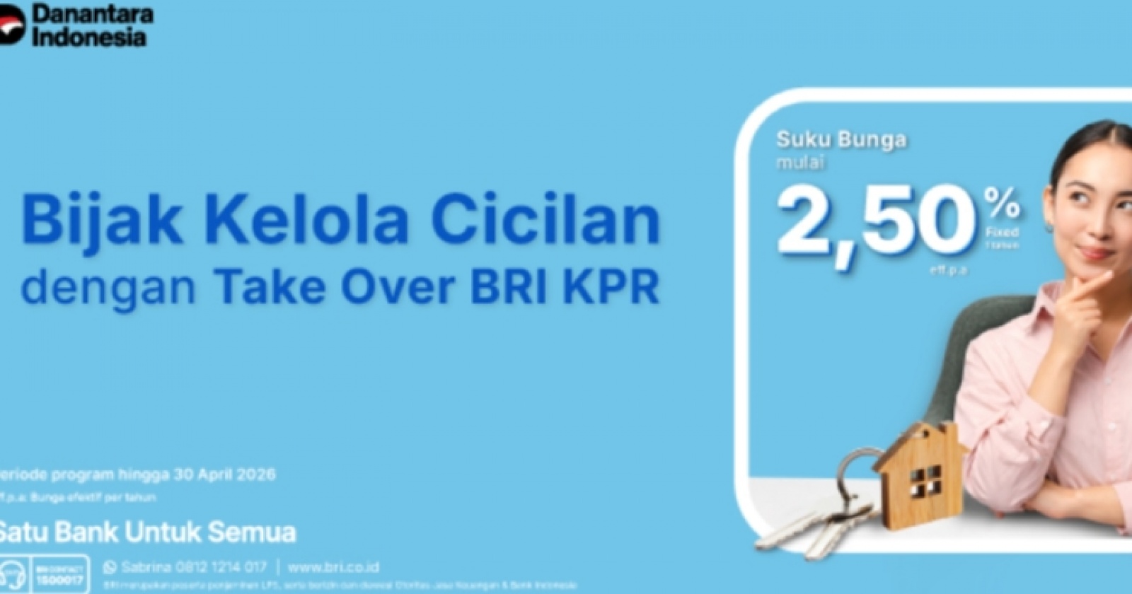 Take Over Rumah Lebih Praktis dan Mudah dengan KPR BRI