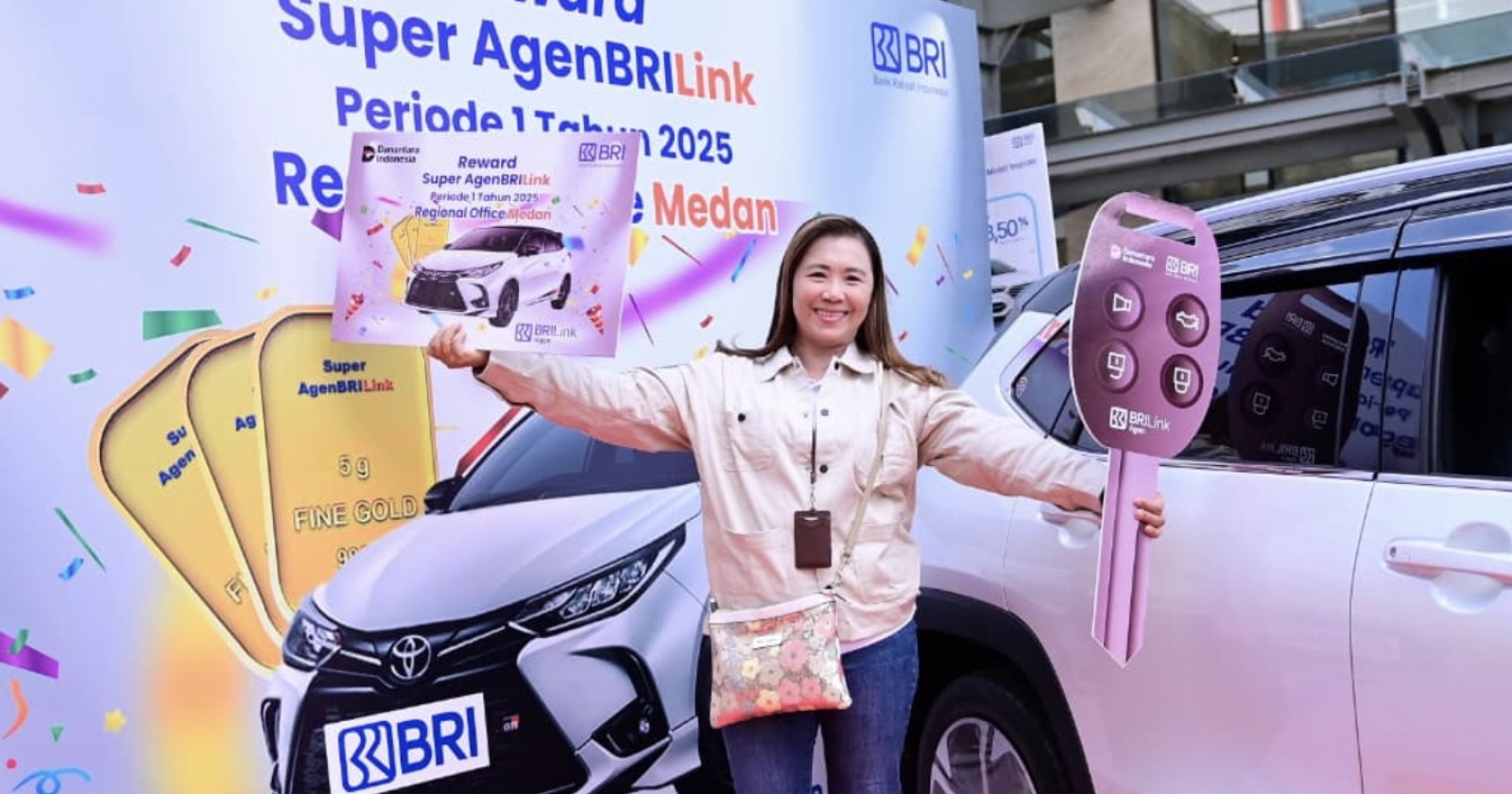 Kisah BRILink Agen Simalungun: Dulu Jemput Bola, Kini Bawa Pulang Mobil dari BRI