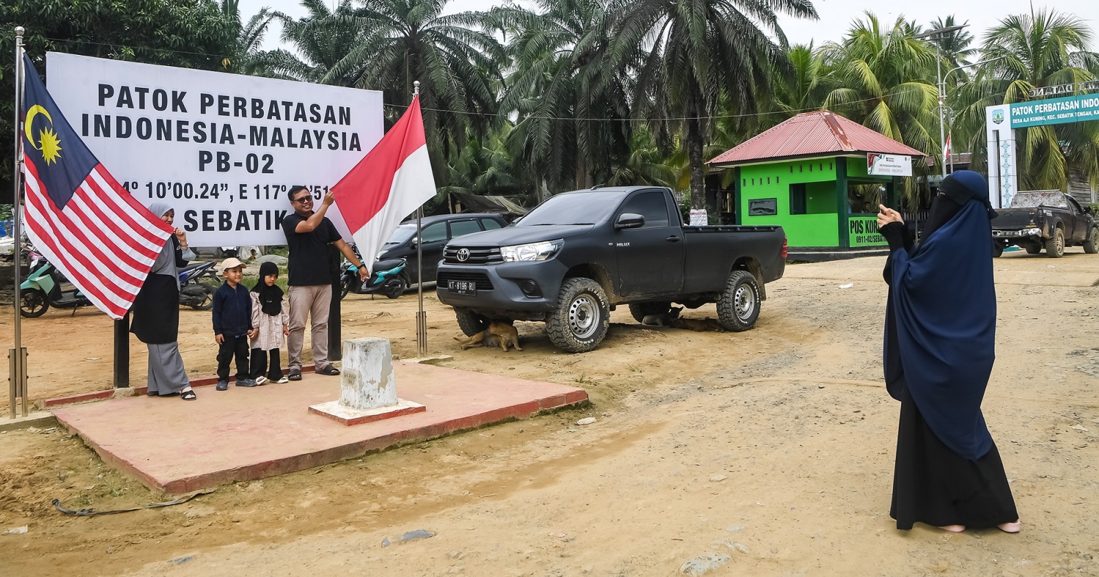 parangtogel Mengintip Kehidupan Dua Negara dari Wisata Patok Perbatasan Sebatik