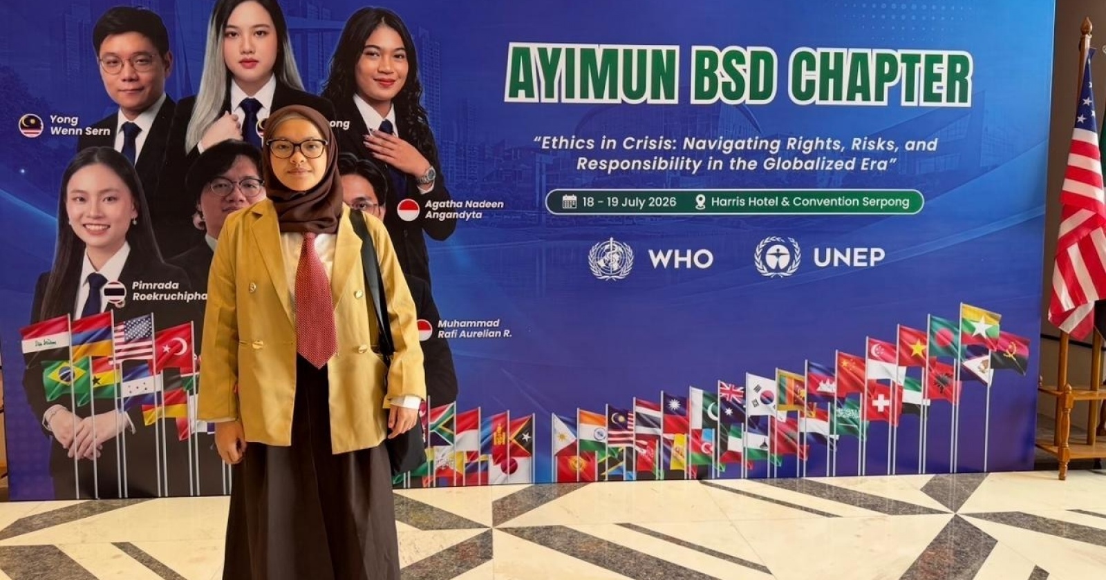 Siswi Indonesia Raih Beasiswa Jadi Delegasi Simulasi Sidang PBB Internasional