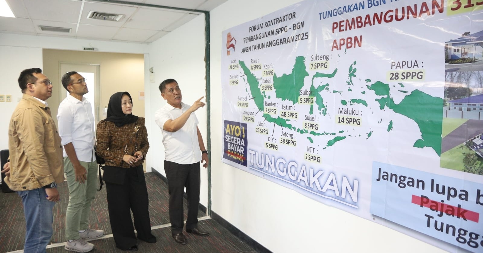74 Kontraktor SPPG Minta Kepastian Pembayaran dan Penyelesaian Administrasi Proyek