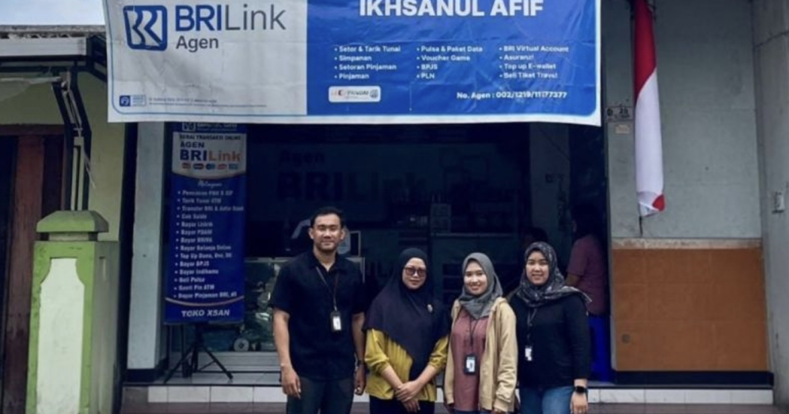 Omzet Rp5 Juta ke Rp100 Juta Per Hari, Inilah Kisah Mitra AgenBRILink di Tulungagung