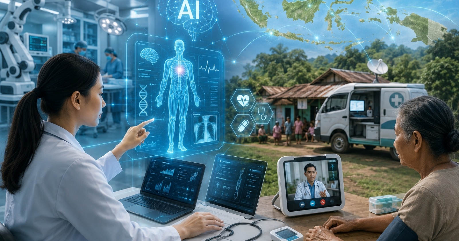 Utilizing AI Technology to Improve Health Access in Remote Indonesia