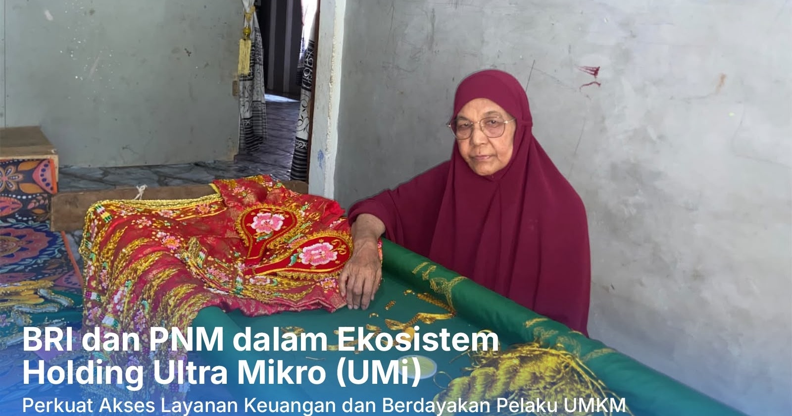 Terbentur Modal, UMKM Sulam Kasab Aceh Bangkit Berkat PNM Mekaar dan BRI