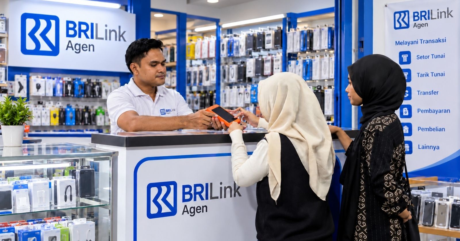 Bukan Sekadar Tarik Tunai, Agen BRILink Ikut Jadi Ujung Tombak Melek Keamanan Transaksi
