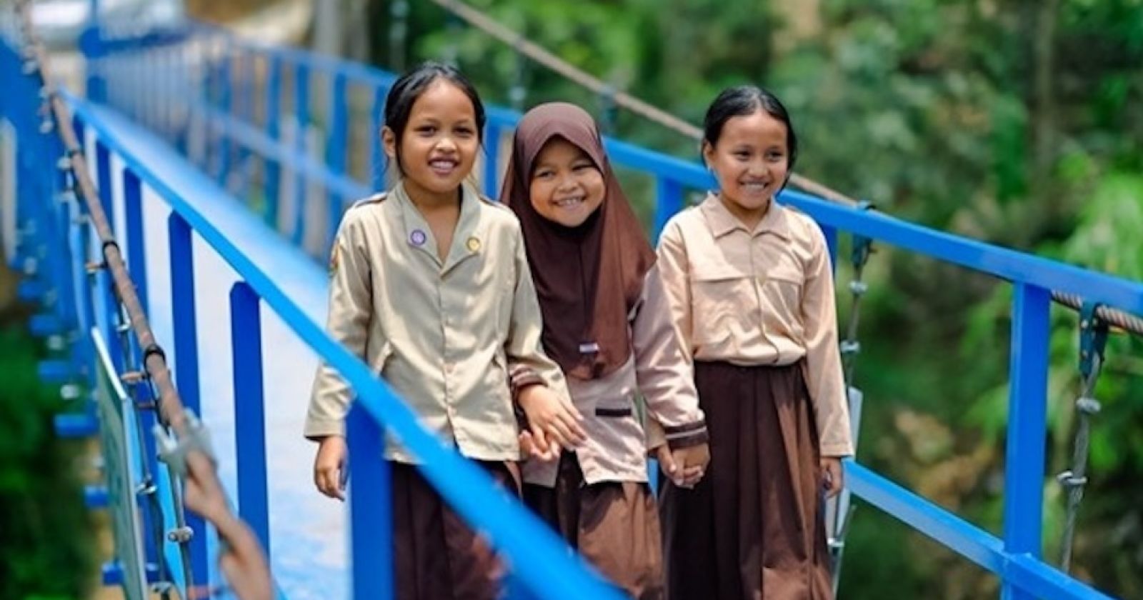 Roda Ekonomi Sempat Lumpuh Total, BRI Peduli Gercep Bangun Infrastruktur Vital di Cianjur