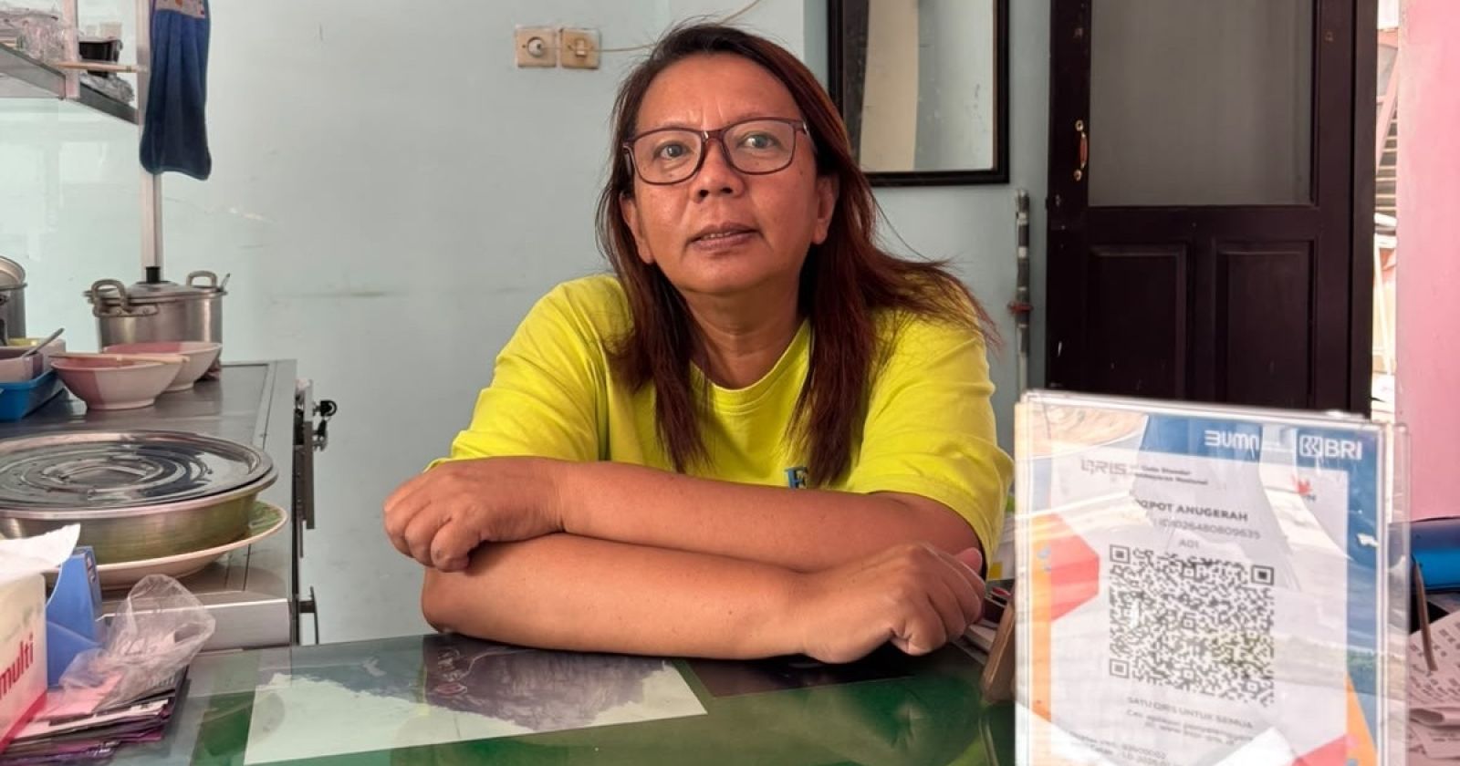 QRIS BRI Permudah Transaksi UMKM, Pemilik Depot Yamie di Kutoarjo Ini Rasakan Manfaatnya