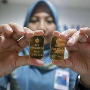 Kesempatan Beli, Harga Emas Antam Merosot Jadi Rp2.581.000/Gram