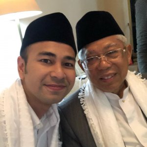  Raffi  Ahmad  Bantah Ikut Kampanye untuk Ma ruf Amin 