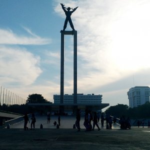 Mengisi Libur Isra Miraj Di Lapangan Banteng Bagian 5