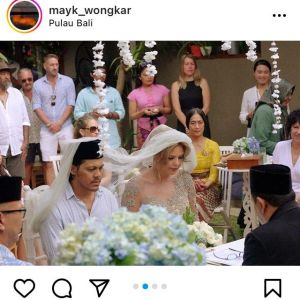 Suami almarhumah Ria Irawan, Mayky Wongkar menikah lagi [Instagram/@mayk_wongkar]