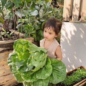 Potret Anak Young Lex Berkebun. (Instagram/@eriskanakesya)