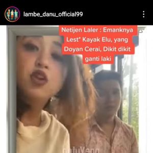 Unggahan soal Dewi Perssik [Instagram]