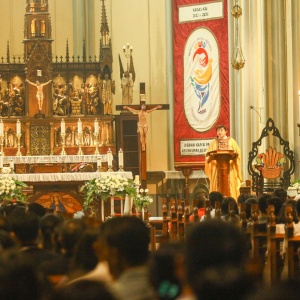 Misa Kenaikan Isa Almasih di Gereja Katedral Jakarta
