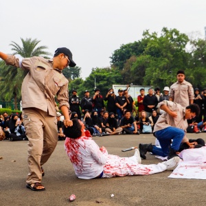 Aksi Kamisan ke-815 di Depan Istana Peringati Tragedi Semanggi dan Trisakti