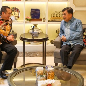 Intip Potret Pertemuan Pimpinan MPR dengan Jusuf Kalla