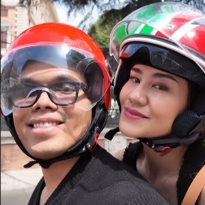 Potret Honeymoon Aaliyah Massaid dan Thariq Halilintar. (Instagram/thariqhalilintar)