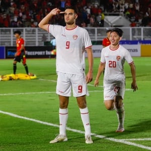 Garuda Muda Tekuk Timor Leste 3-1, Intip Gaya Selebrasi Jens Raven