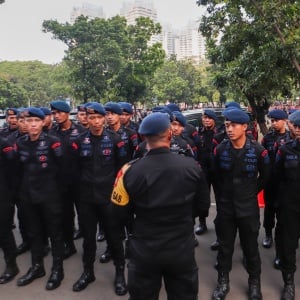 Intip Pengamanan Jelang Debat Pilgub Jakarta