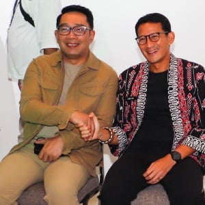 Bertemu Sandiaga, RK Dititipi Agar Pariwisata Jakarta Naik Kelas