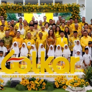 Intip Perayaan HUT ke-60 Partai Golkar