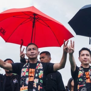 Berlangsung Sederhana, Begini Suasana Kampanye Akbar Pasangan Dharma Pongrekun-Kun Wardana