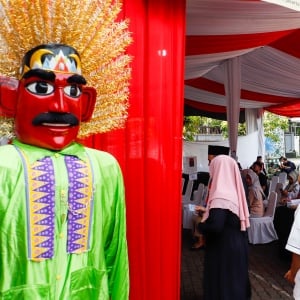 Angkat Tema Betawi, Begini Suasana TPS 046 Tempat Pramono Mencoblos di Pilkada