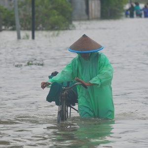 Akses Jalan Desa di Kudus Putus Akibat Banjir Selama Sepekan