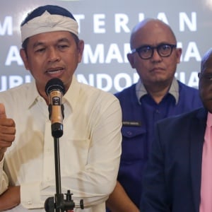 Bahas Kebijakan Siswa di Barak Militer, Dedi Mulyadi Temui Menteri HAM