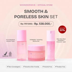 WONDERMIS Smooth & Poreless Skin Set (Shopee/WONDERMIS Official Store)