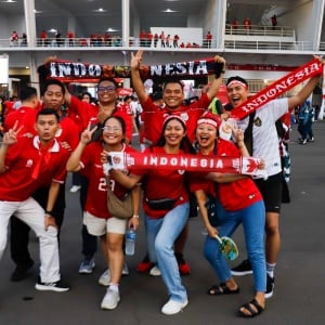 Suporter Timnas Mulai Padati GBK