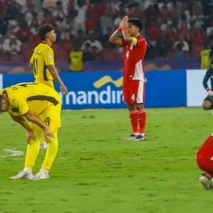 Harimau Malaya Tahan Imbang Garuda Muda di GBK