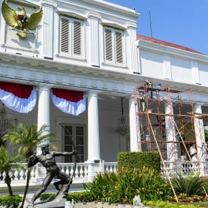 Jelang 17 Agustus, Istana Kepresidenan Dipercantik