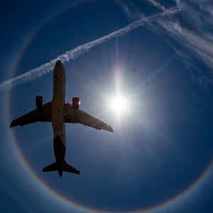 Fenomena Halo Matahari Hiasi Langit Batam