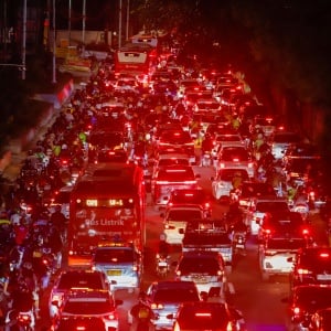 Potret Horornya Kemacetan yang terjadi di Jalan TB Simatupang