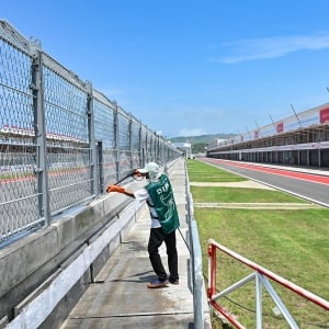 Persiapan Sirkuit Mandalika Jelang Gelaran MotoGP 2025
