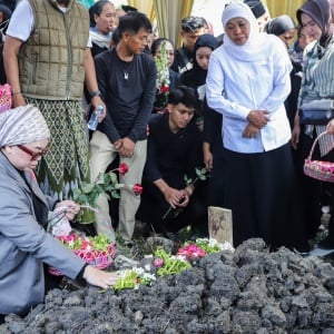Prosesi Pemakaman Naufal Takdri Al Bari, Atlet Gimnastik yang Meninggal di Rusia