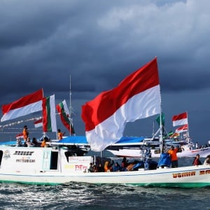 Kemeriahan Pesta Nelayan Mamuju, Sulawesi Barat