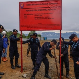 KKP segel lahan reklamasi terminal khusus di Halmahera Timur
