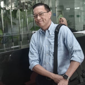 Audiensi, Tom Lembong Sambangi Komisi Yudisial