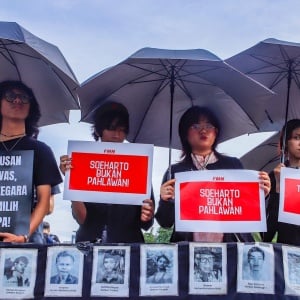 Aksi Kamisan ke-885, Tolak Soeharto Jadi Pahlawan Nasional