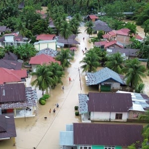 Banjir Meluas di Padang Pariaman, Ribuan Rumah Terendam
