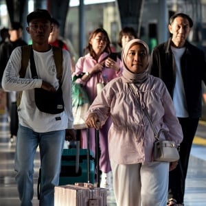 Arus Balik Nataru, 54 Ribu Penumpang Kereta Api Tiba di Jakarta