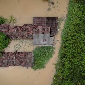 Banjir Akibat Luapan Sungai Cidurian, Ratusan Rumah Terendam