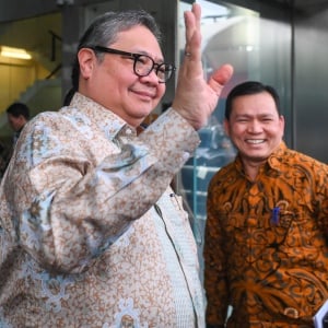 Bahas Impor Energi AS, Airlangga Sambangi KPK