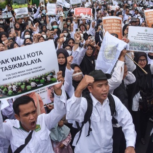 Apel Akbar Guru Honorer, 2.900 Guru Madrasah Desak Status PPPK