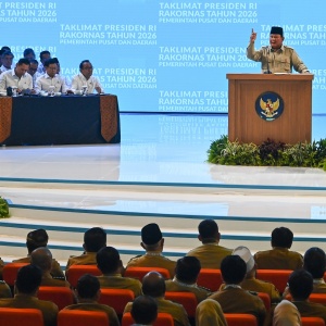 Prabowo Buka Rakornas Pemerintah 2026, Bahas Evaluasi 2025 hingga Target Ekonomi