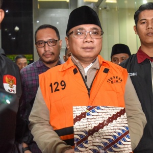 Lebaran di Rutan, Yaqut Cholil Qoumas Resmi Ditahan KPK